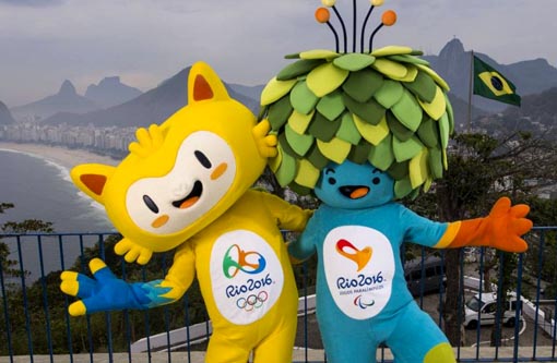 Rio 2016 divulga os mascotes para os Jogos Olímpicos e Paralímpicos