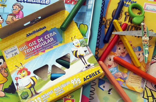 Materiais escolares estão até 35% mais altos neste mês de janeiro