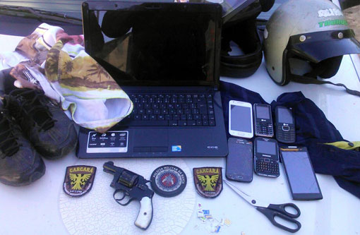 Brumado: Acusados de roubo a construtora são presos pela PM