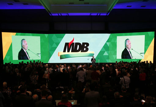 PMDB muda a sigla e volta a ser o MDB