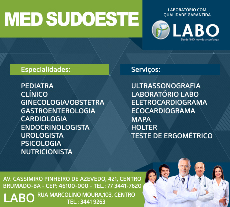 Brumado: Confira as especialidades médicas e serviços de diagnóstico da Clínica MED Sudoeste