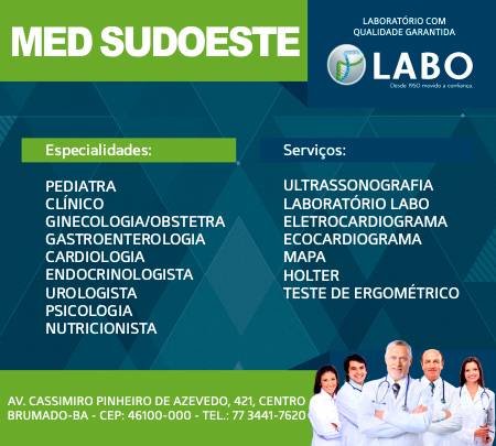 Brumado: Confira as especialidades médicas e serviços de diagnóstico da Clínica MED Sudoeste