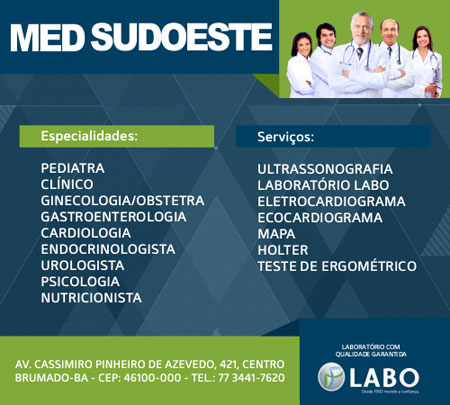 Brumado: Confira as especialidades médicas e serviços de diagnóstico da Clínica MED Sudoeste
