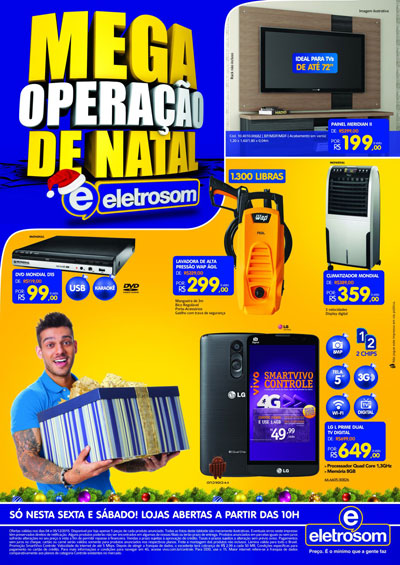 Brumado: Confira a Mega Operação de Natal na Eletrosom
