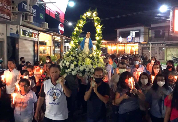 Brumado: Paróquia Bom Jesus celebra o encerramento do mês Mariano