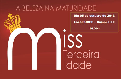 Será realizado em Brumado o Concurso Miss Terceira Idade - MISS UATI