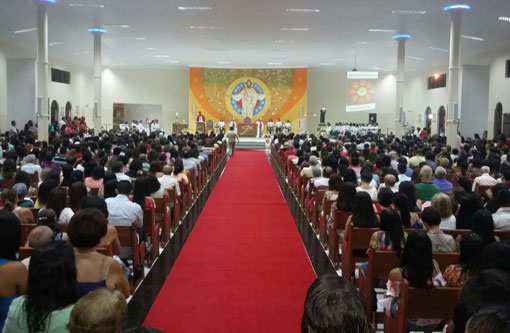 Comunidade Católica celebrou Pentecostes em Brumado