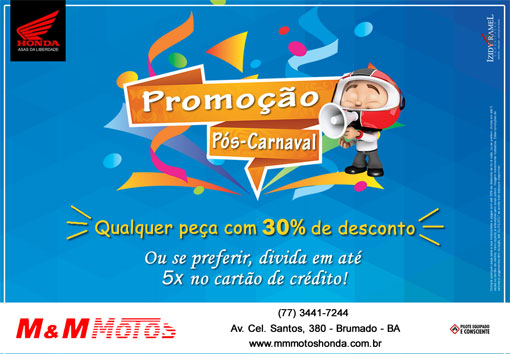 Brumado: confira a promoção pós-carnaval da M & M Mostos