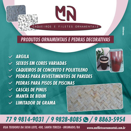 Brumado: conheça a MN Caqueiros e Filetes Ornamentais