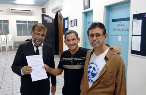 Modera entrega à maçonaria relatório sobre conflito pelo uso da água no Alto Contas