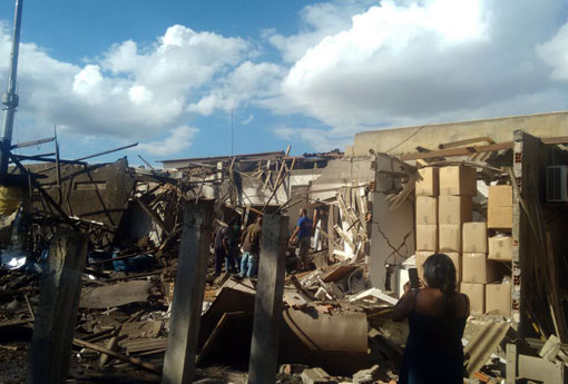 Vitória da Conquista: explosão em motel deixa dois feridos