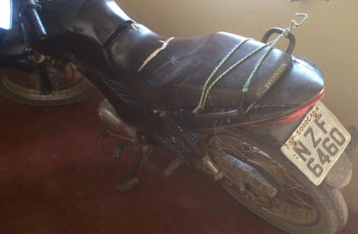 Aracatu: Moto com restrição de furto/roubo foi apreendida