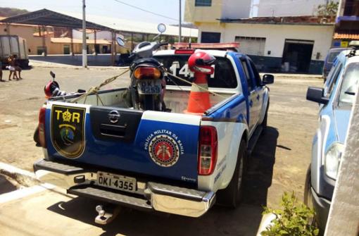 PRE apreende 10 motocicletas na BA-262