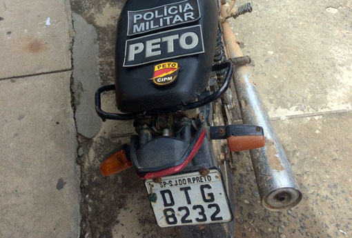 Brumado: Polícia Militar apreende motocicleta com restrição de furto/roubo