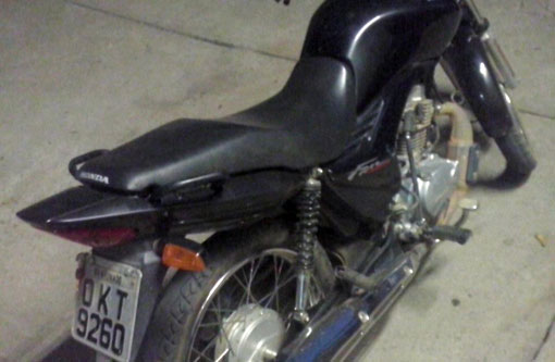 Brumado: menor foi apreendido em posse de moto roubada