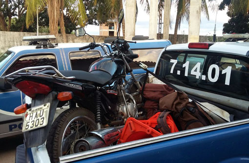Brumado: TOR apreende motocicleta irregular na BA-26