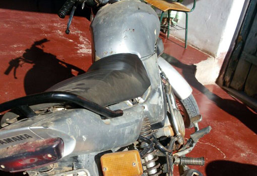 Aracatu: policiais da 34ª CIPM apreendem motocicleta irregular 