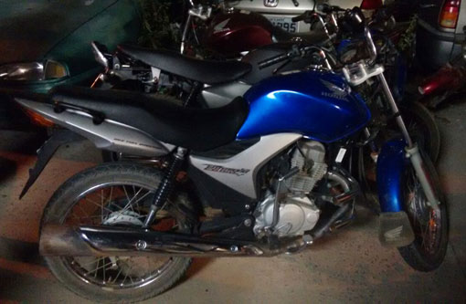 Moto roubada em Aracatu foi localizada pela PM em Brumado