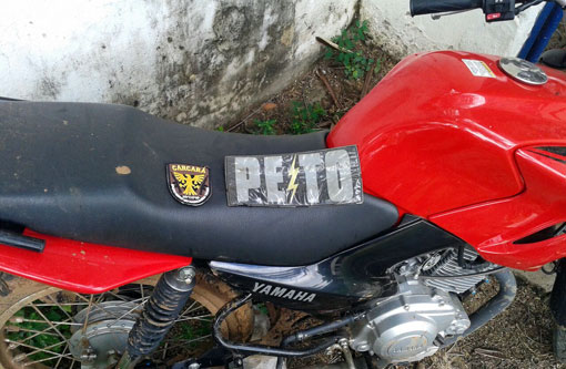 Brumado: Moto roubada é encontrada em estação de tratamento de esgoto da Embasa