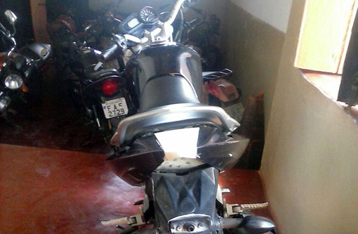 Aracatu: Polícia Militar apreende motocicleta com chassi adulterado
