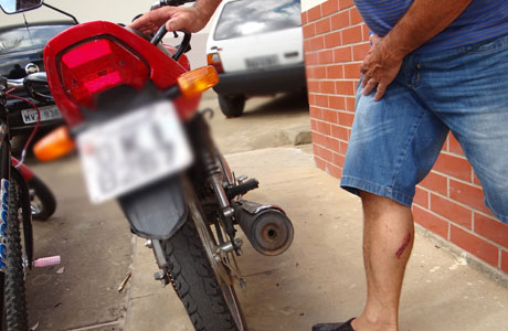 Cantor brumadense teve sua moto roubada, mas a Polícia Militar a recuperou