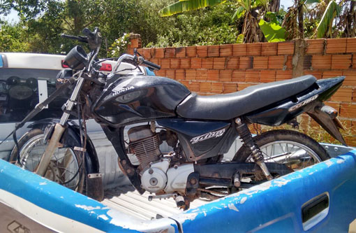 Polícia de Barra da Estiva recupera moto em Ibicoara