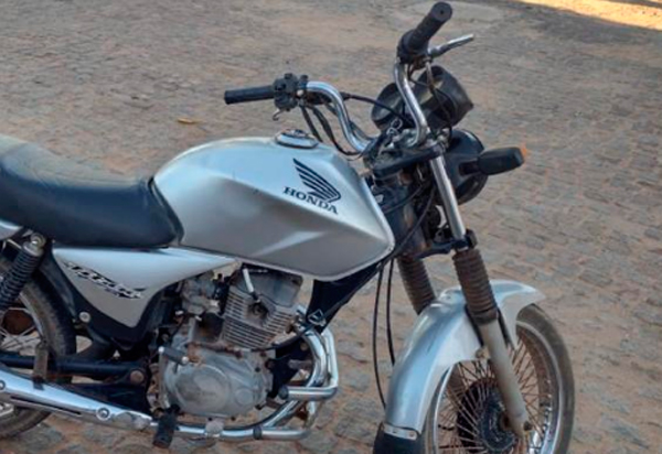 Caesg apreende moto sem identificação em Guanambi