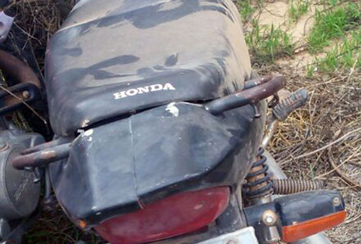 Aracatu: Policia Militar apreende motocicleta com chassi adulterado