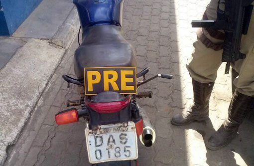 Anagé: PRE recupera moto na BA-262