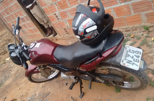 Brumado: Polícia Militar recupera mais uma motocicleta roubada