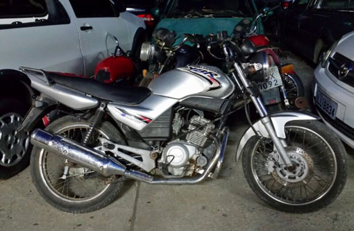Brumado: Polícia Civil recupera moto furtada