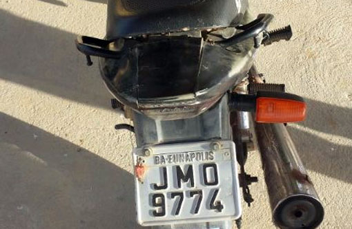 Tanhaçu: Moto roubada é recuperada pela PRE