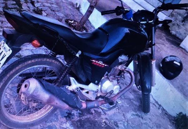 PRF recupera motocicleta roubada que foi negociada em troca de uma vaca