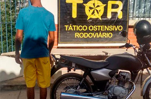 Brumado: PRE  recupera motocicleta com restrição de furto/roubo na BA-262
