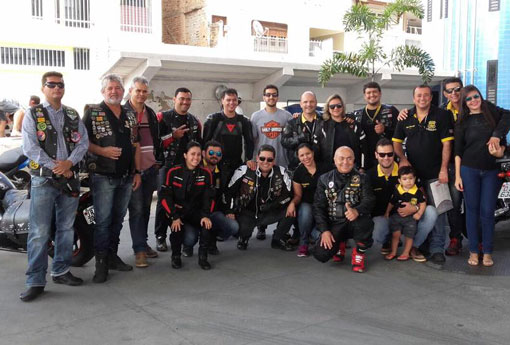 Motociclistas se unem em prol da menina Nathália que sofre de Epidermolise Bolhosa