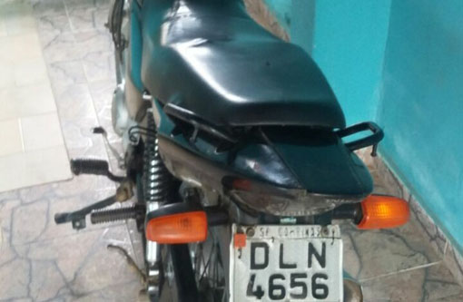 Malhada de Pedras: PM apreende moto com restrição de roubo