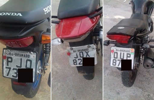 Brumado: em operação no feriado de 02 de julho, PM apreende motocicletas