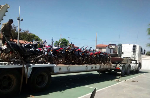 Brumado: Polícia apreendeu 20 motocicletas no distrito de Ubiraçaba