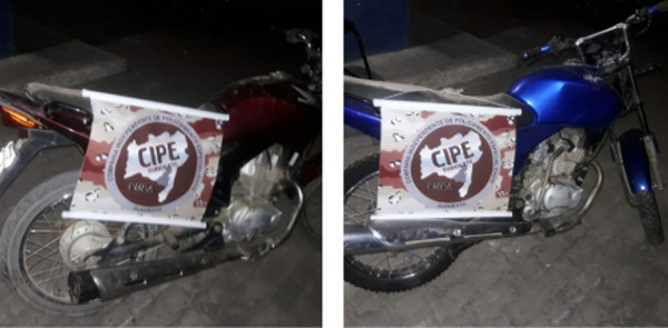 Caesg apreende em Anagé motos com chassi pinados