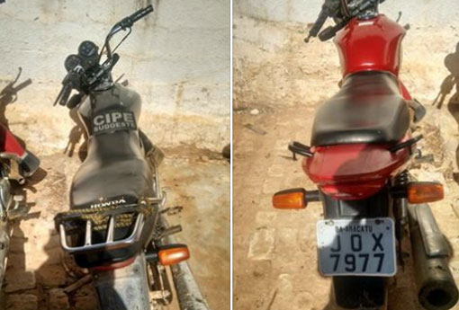 Tanhaçu: Caesg apreende motos com restrição de furto/roubo  