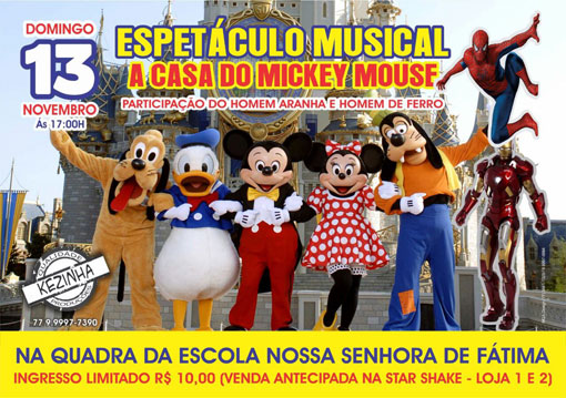 Brumado: venha se encantar com a magia da Disney
