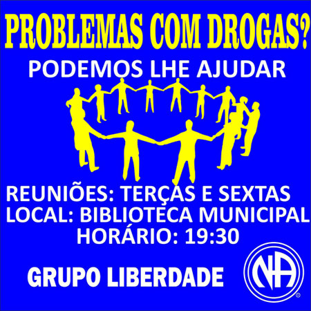Brumado: junte-se ao NA e tenha a ajuda necessária para se livrar das drogas