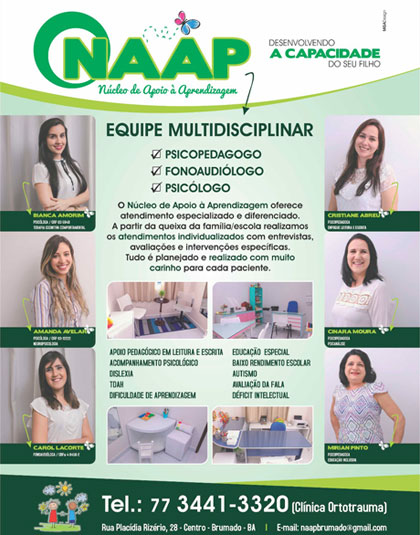 Naap - Núcleo de apoio à aprendizagem