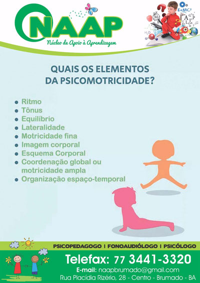 NAAP - Quais os elementos da Psicomotricidade?