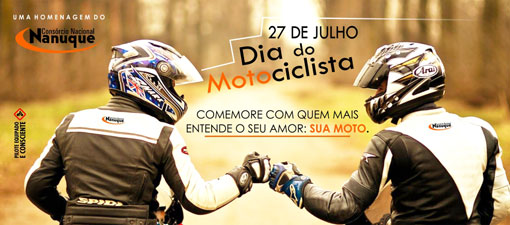 Dia do Motociclista: Consórcio Nanuque parabeniza todos os motociclistas