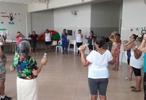 Brumado: equipe de Fisioterapia do NASF-AB incentiva a prática de exercícios físicos
