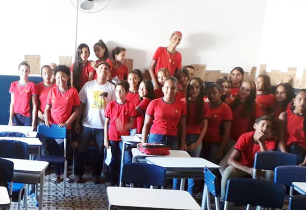 Aracatu: foram realizadas atividades voltadas para o Programa de Saúde na Escola