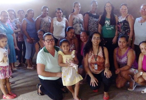 Brumado: Nasf realiza atividade sobre alimentação saudável no Centro Catequético Santo Antônio