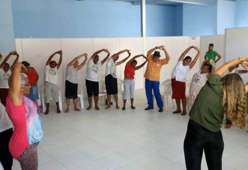 Brumado: Nasf promove atividade com grupo de idosos no Cras Irmã Dulce