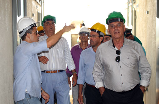 Brumado: CDP funcionará como presídio, conforme explicou Nestor Duarte em visita as obras